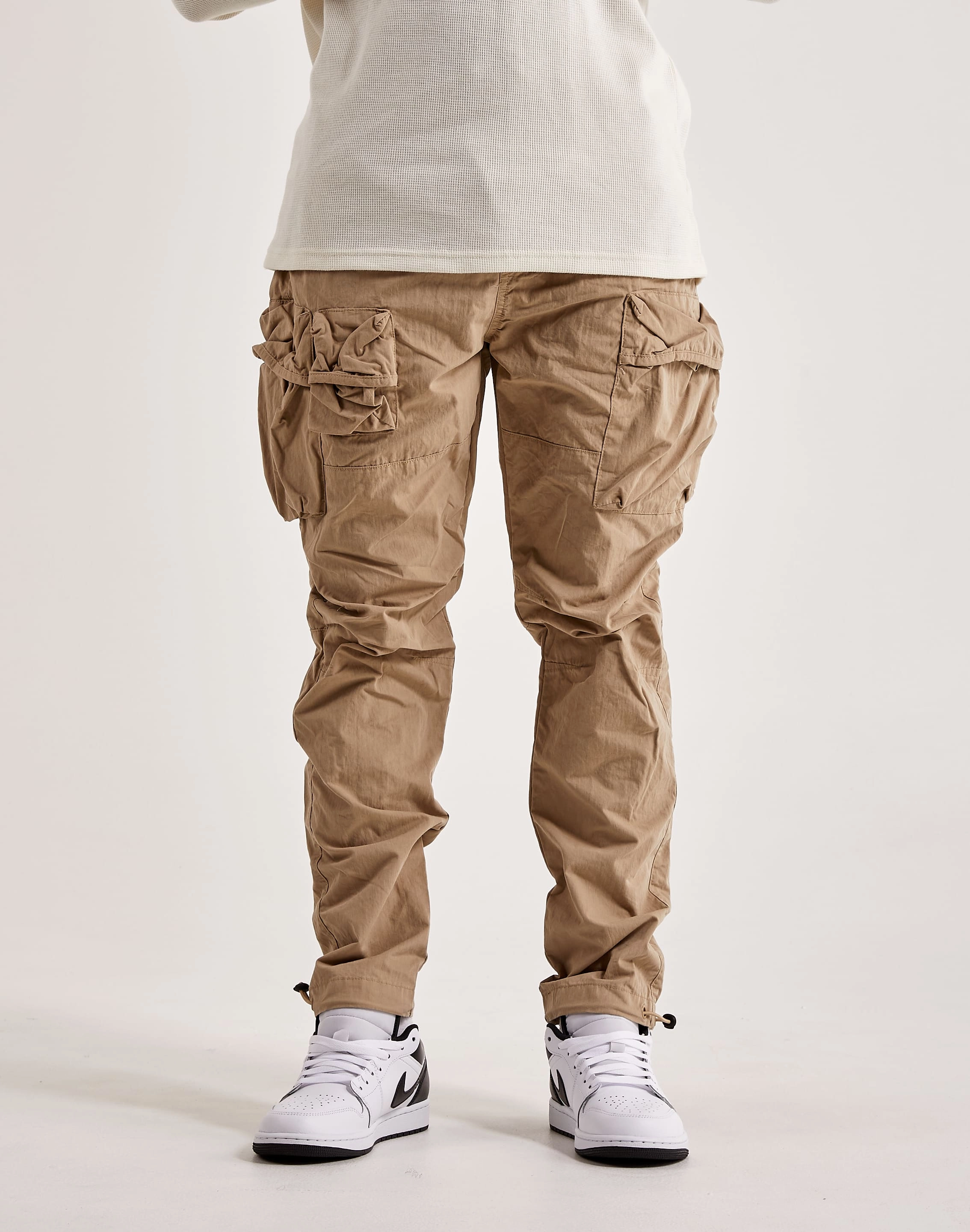 Organic fashion products Smoke Rise Utility Peach Nylon Cargo Pants Everyday wear