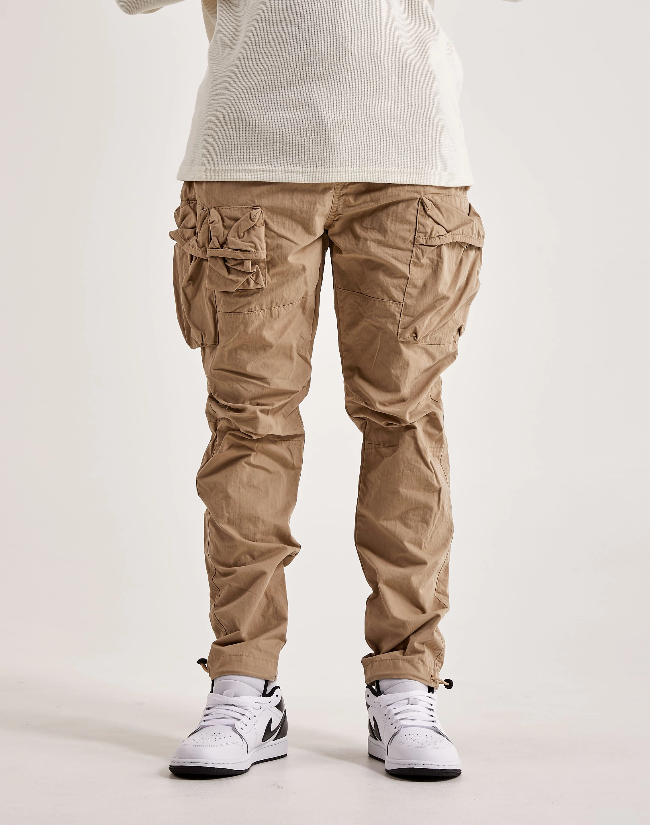 Best - selling fashion Smoke Rise Utility Peach Nylon Cargo Pants Vintage - inspired fashion