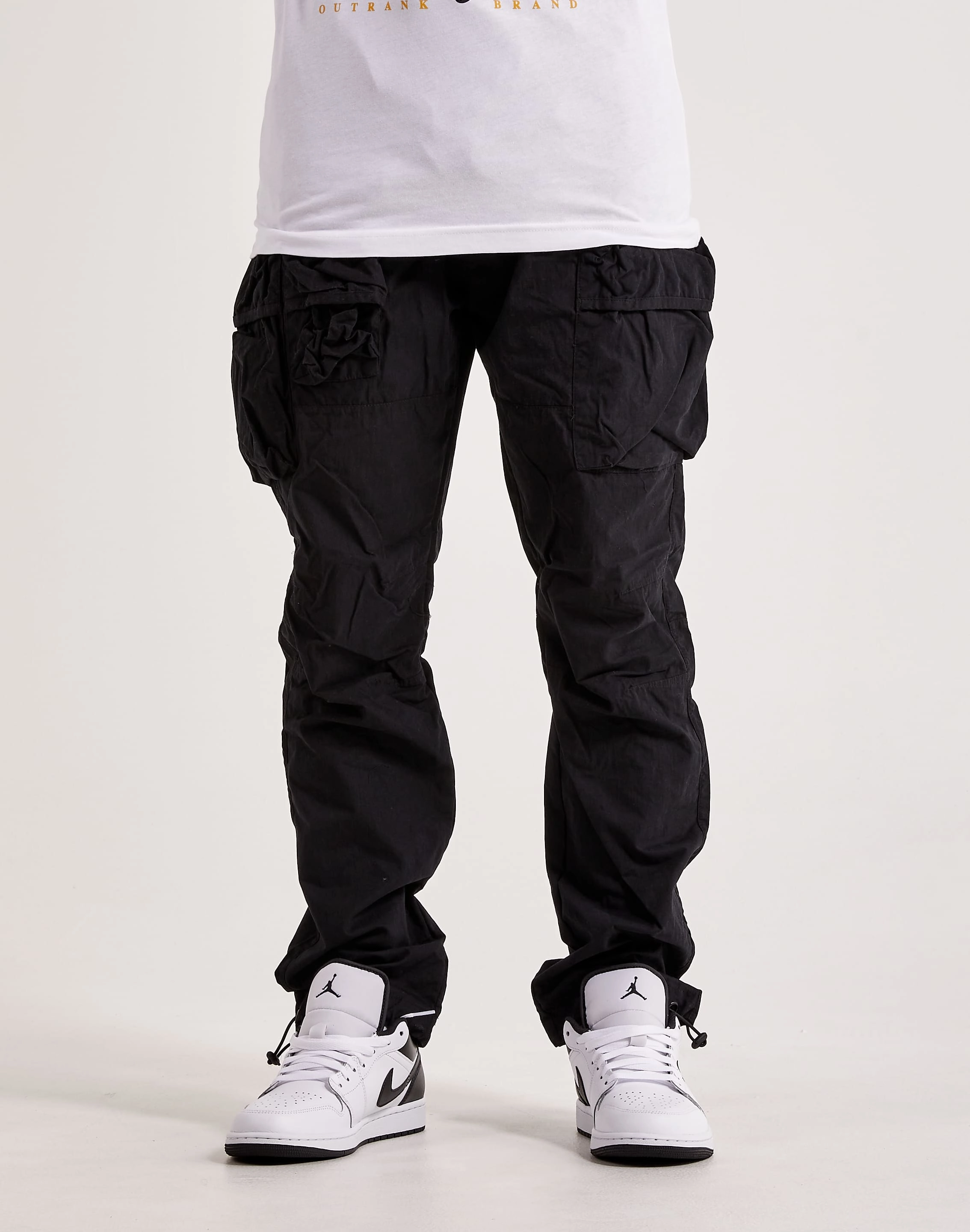 Smoke Rise Utility Peach Nylon Cargo Pants Wardrobe staples Fashion exhibitions