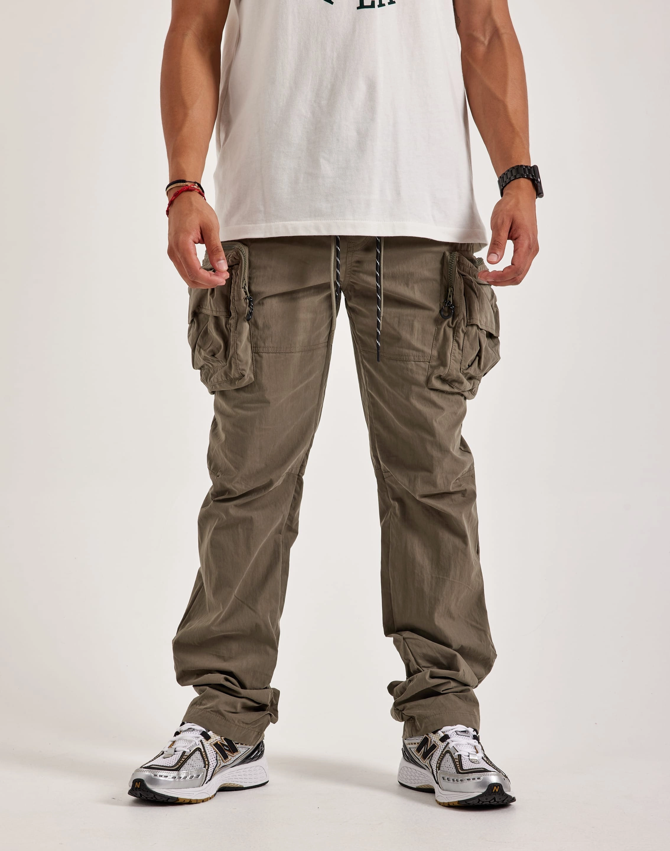 Smoke Rise Utility Stacked Cargo Pants Activewear gear Retro fashion finds