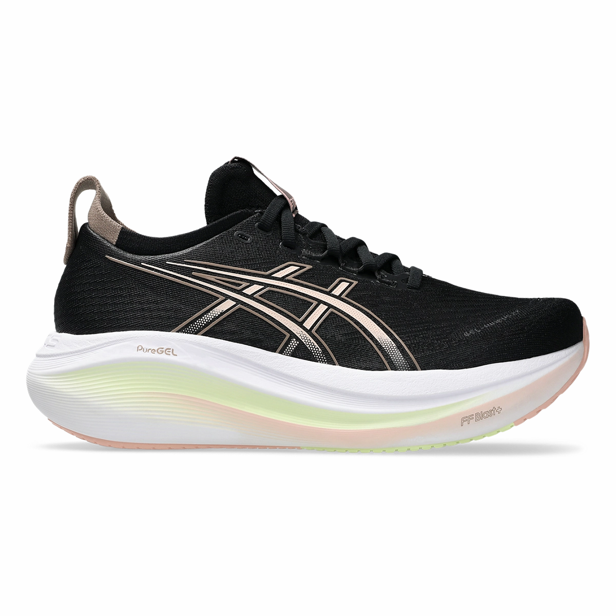 Asics Gel Nimbus 27 Black - Breeze Sunny Admired