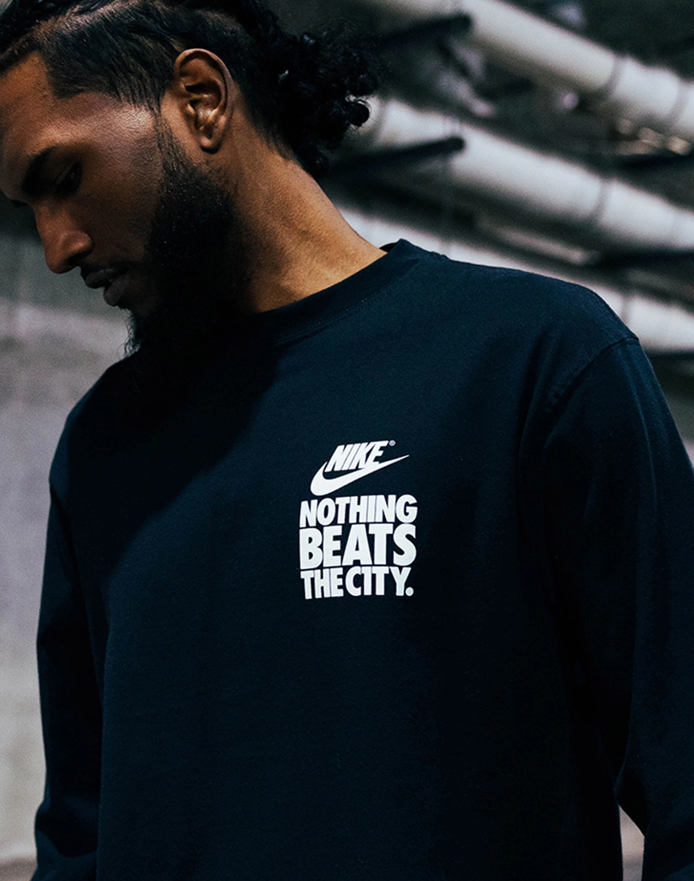 Spandex - incorporated fashion Nike Max90 City Long-Sleeve Tee Luxury fashion items