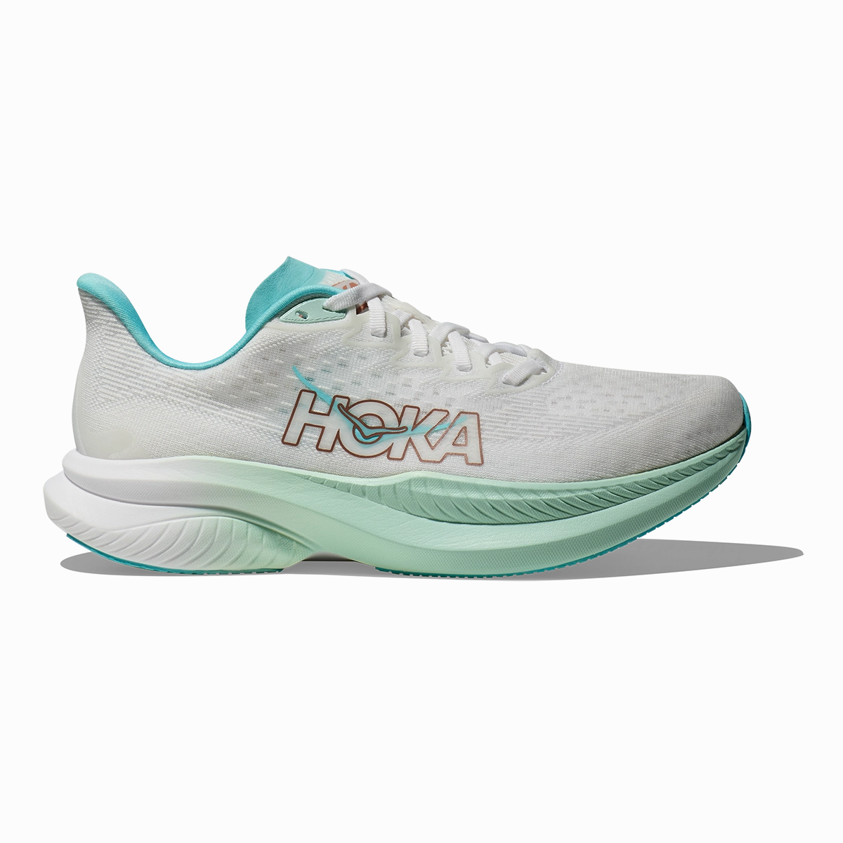 Stable Hoka Mach 6 - Frost - Rose Gold Intentional