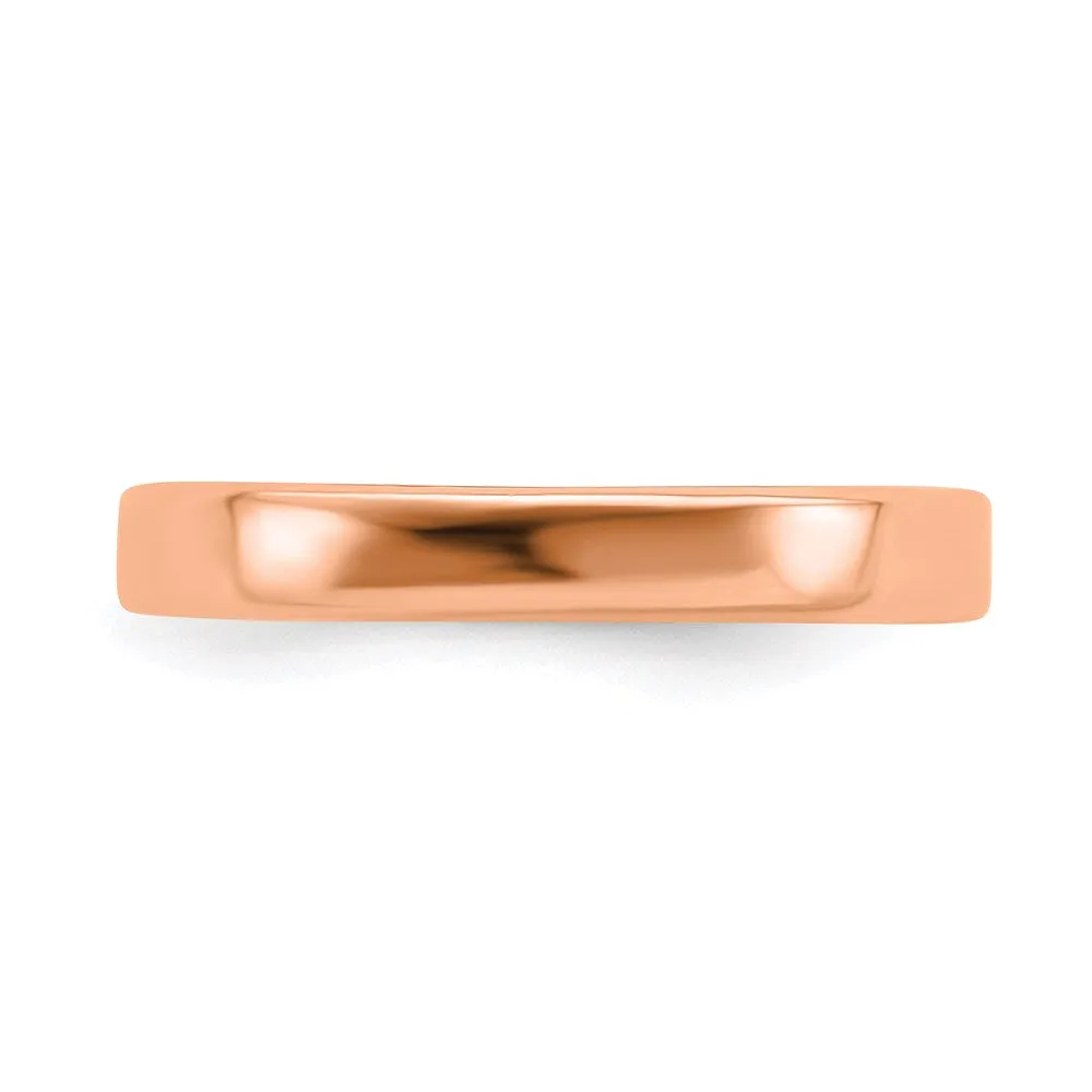 Stackable Expressions Jewelry Sterling Silver Stackable Expressions Pink-plated Ring | QSK264