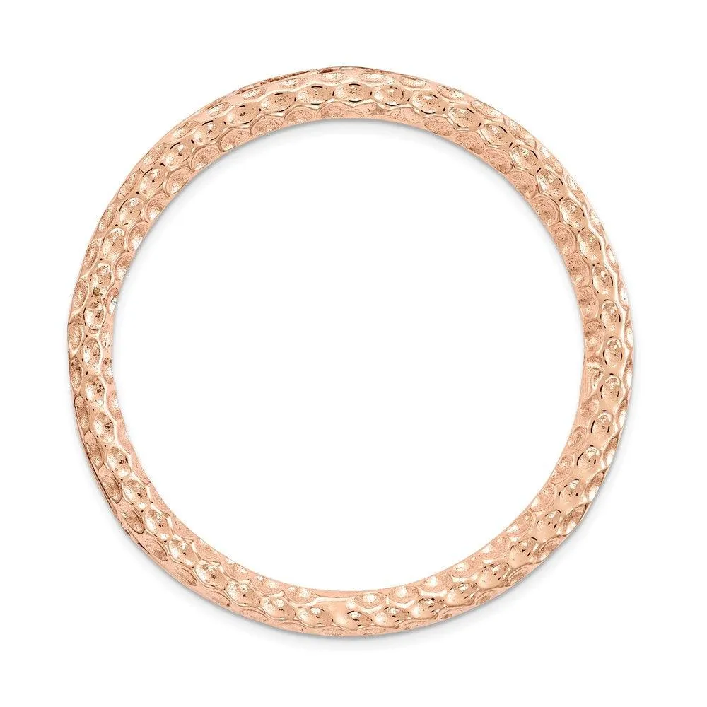Stackable Expressions Jewelry Sterling Silver Stackable Expressions Rose-tone Large Chain Slide