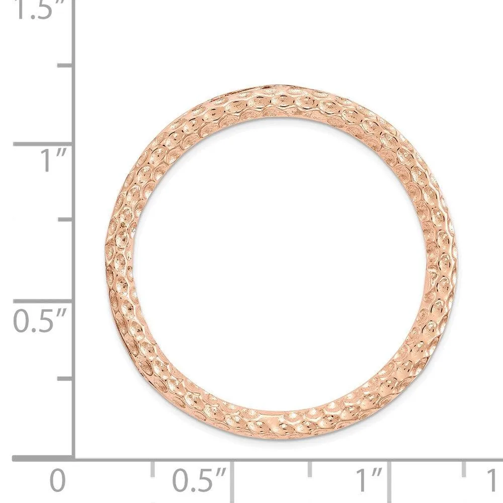 Stackable Expressions Jewelry Sterling Silver Stackable Expressions Rose-tone Large Chain Slide