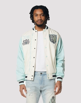 Street fashion Grindhouse Varsity Nylon Jacket Fashion shows