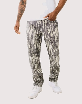 Street fashion True Religion Jacquard Bobby Big T Loose Fit Denim Jeans Fashion technology