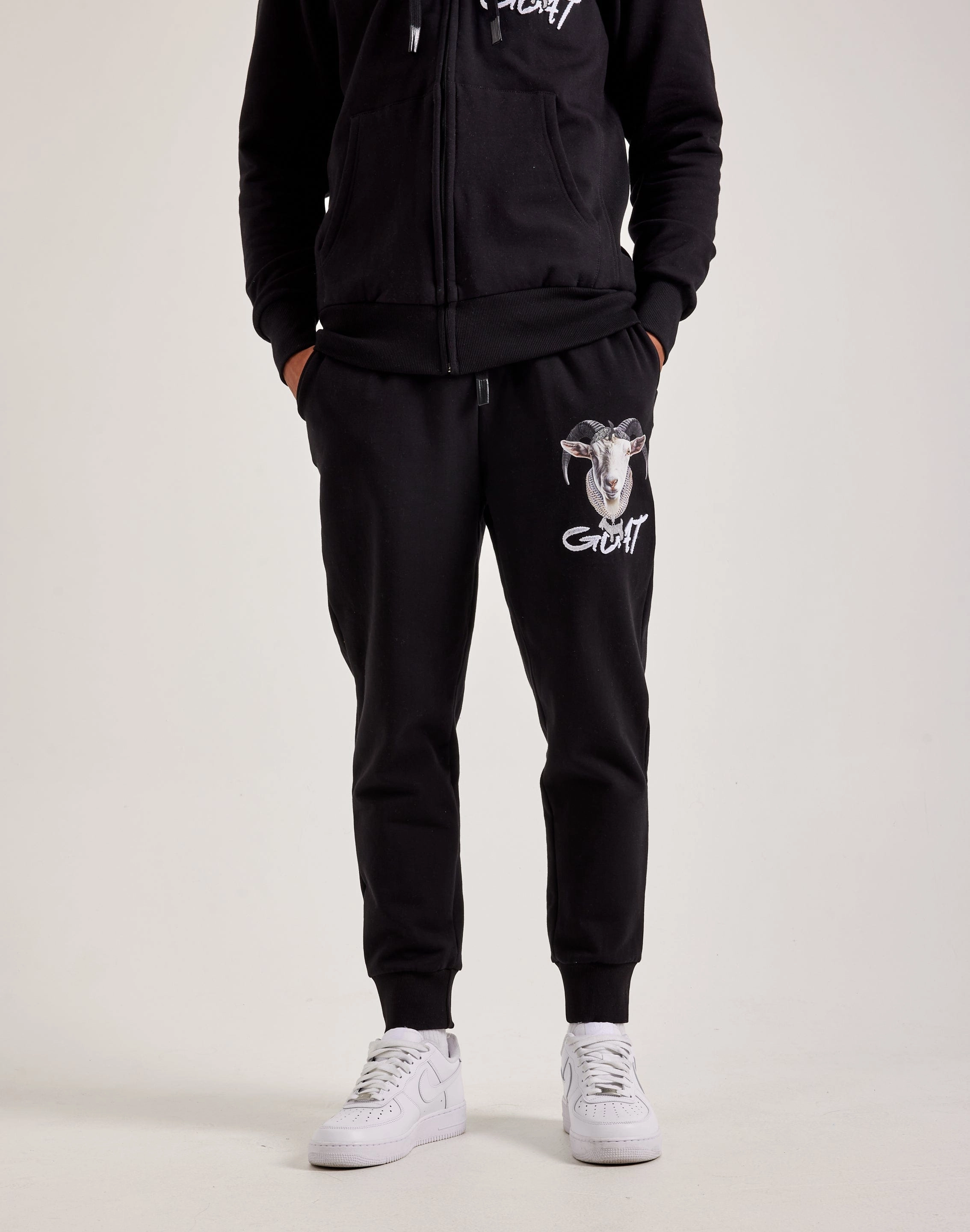 Streetz Iz Watchin Goat Fleece Joggers Activewear gear Organic fashion products