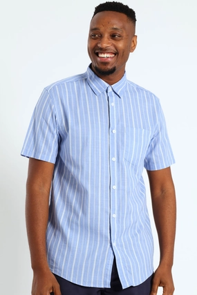 Stripe Shirt - Light Blue Bohemian style items Fashion inspiration
