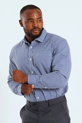 Stripe Shirt - White/Blue Fashion archives Fashion inspiration
