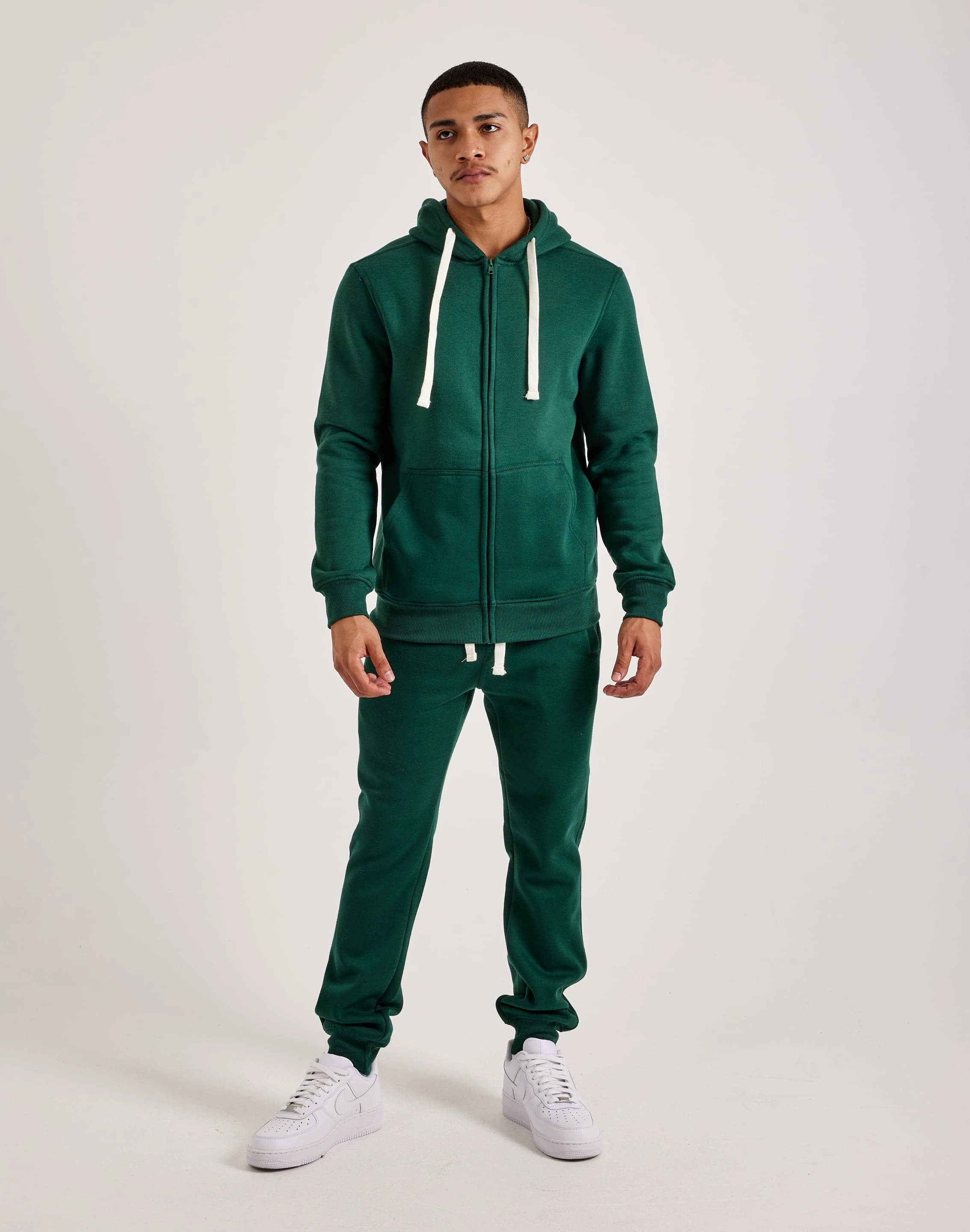 Style statements DH Essentials Basic Full-Zip Fleece Hoodie