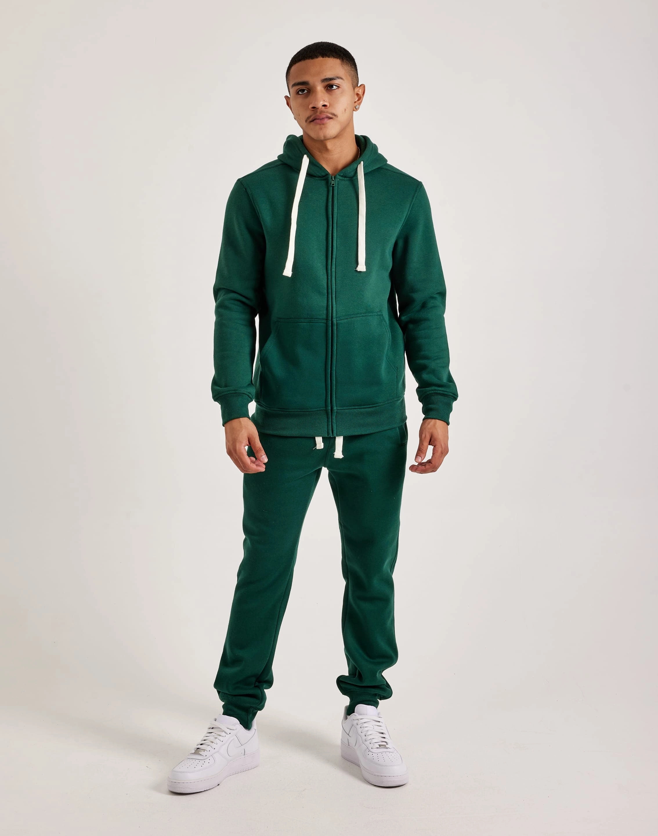 Style statements DH Essentials Basic Full-Zip Fleece Hoodie