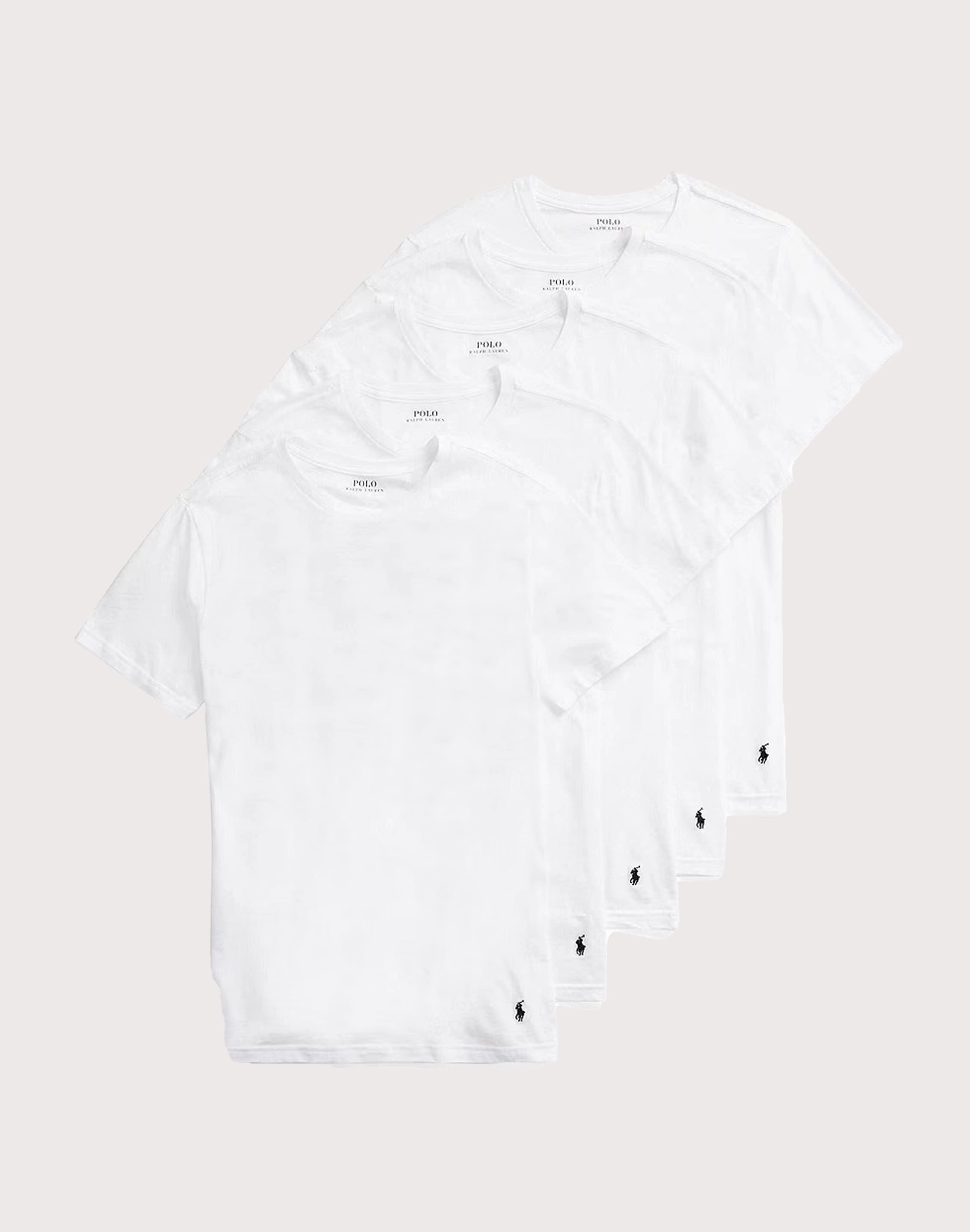 Outerwear options Polo Ralph Lauren Slim-Fit Cotton Crewneck Tee 5-Pack Luxury fashion items