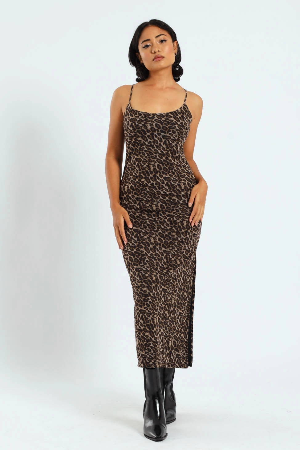 Leopard Mesh Maxi Dress Fashion on sale Fashion lookbook