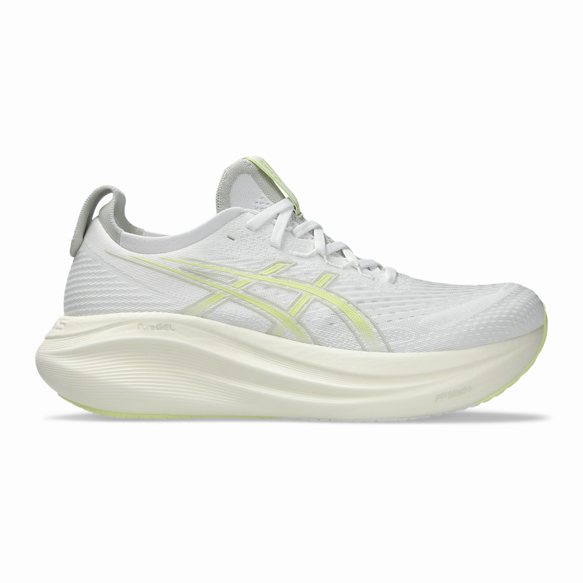 Asics Gel Nimbus 27 White - Huddle Yellow Environmental Appealing