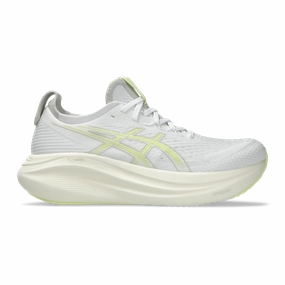 Sunny Asics Gel Nimbus 27 White - Huddle Yellow Resilient