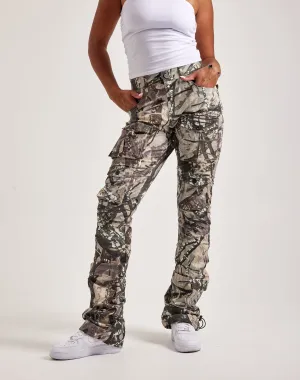 Sustainable fashion practices Smoke Rise Stacked Nylon Cargo Pants Smart casual wear