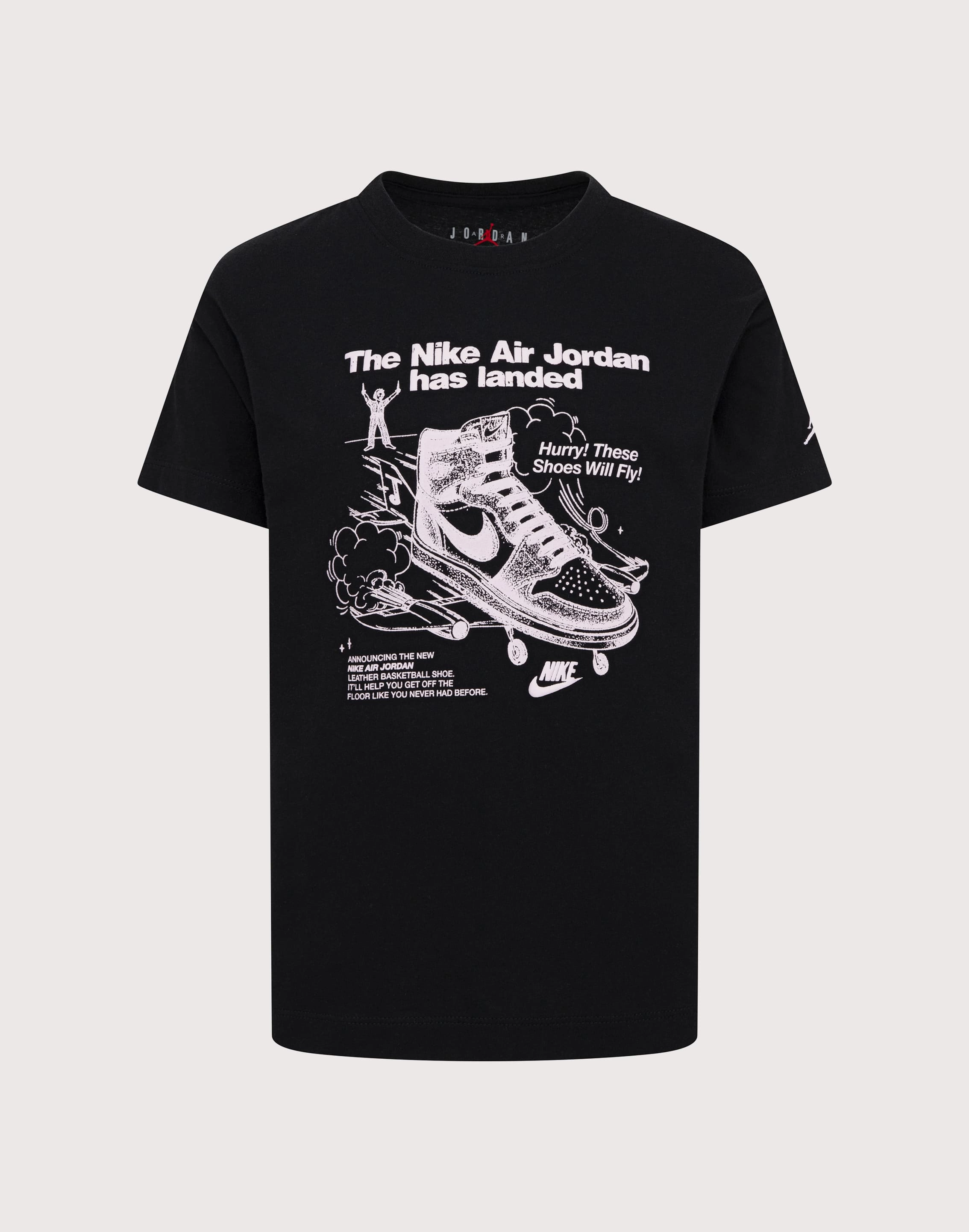 Jordan Oversized Graphic Tee Polyester - used fashion Budget - friendly fashion