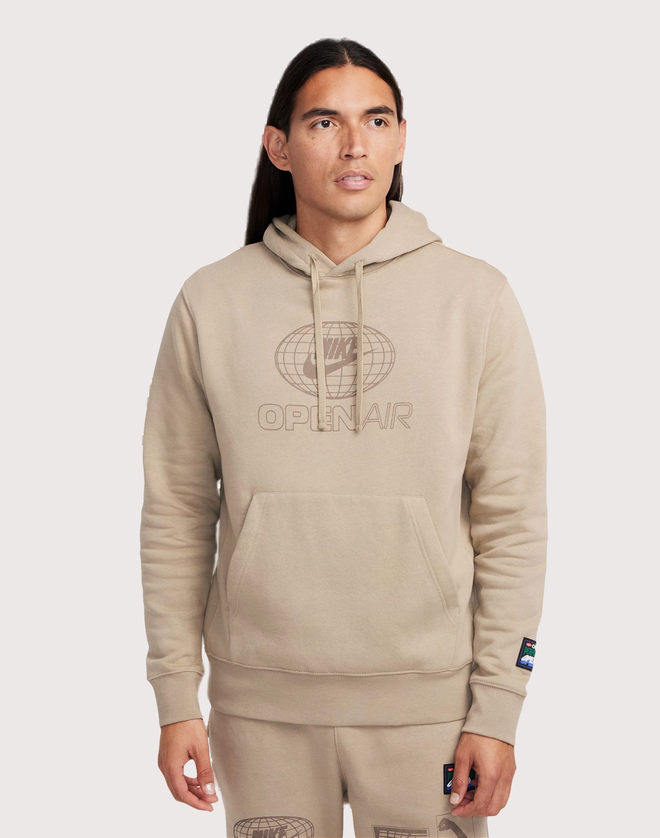 Nike Sportswear Club Gel Fleece Pullover Hoodie Recycled fashion materials Free shipping offers