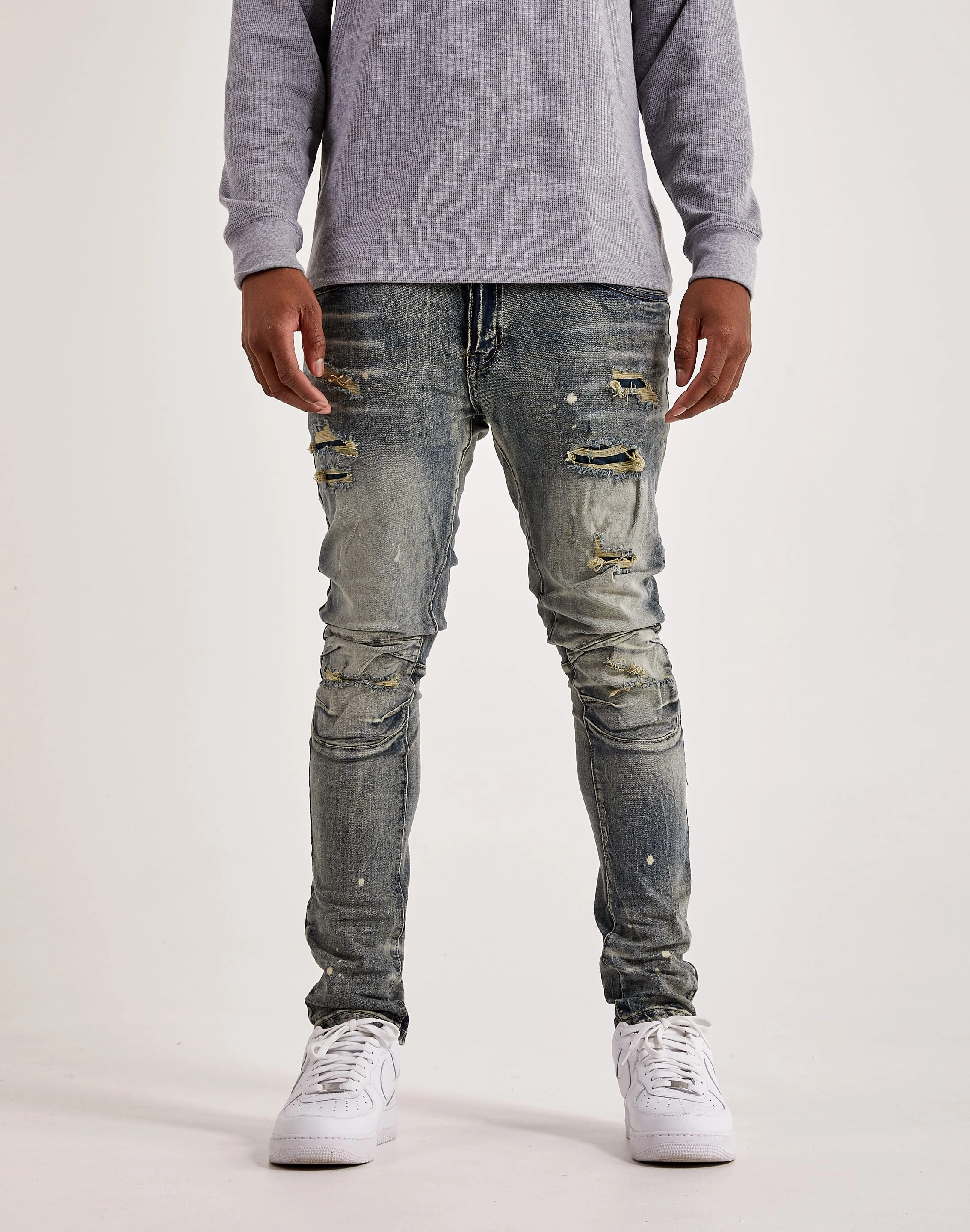 Fashion subscription services Smoke Rise Rip & Repair Jeans Trendy gear