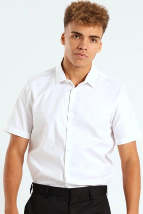 Textured Shirt - White New fashion arrivals Clothing prices