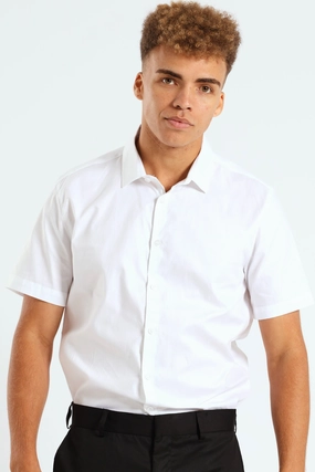 Textured Shirt - White New fashion arrivals Clothing prices