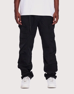THE LEVERAGE Unbasic Nylon Cargo Pants Formal wear selections Activewear gear