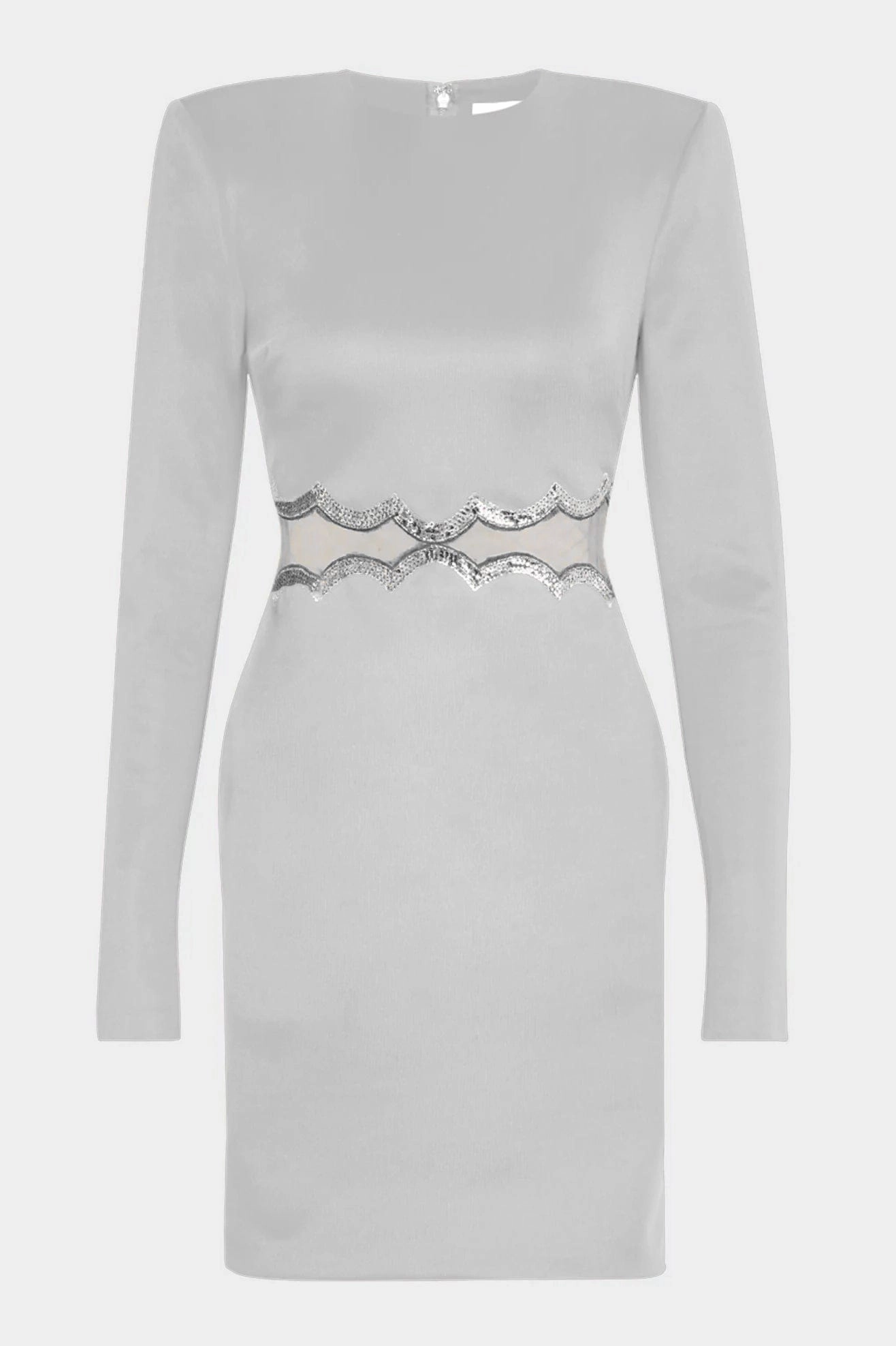 The Teagan - Sequined Cutout Mini Cocktail Dress