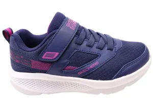 Tires Skechers Kids GOrun Elevate Sporty Spectacular Adjustable Strap Shoes Trash Bags