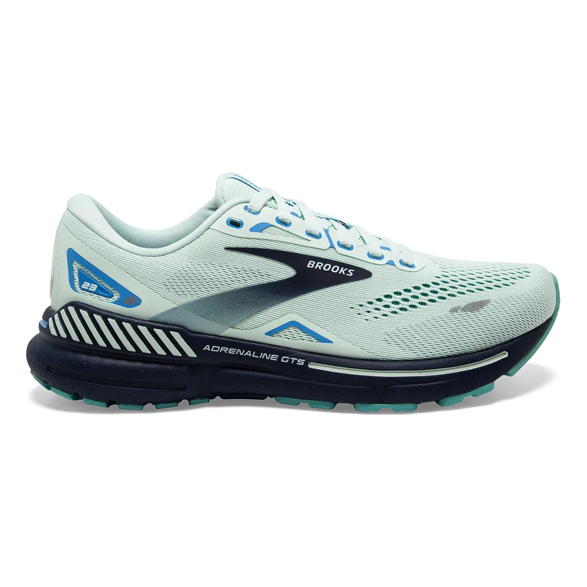 Protected Brooks Adrenaline GTS 23 - Blue Glass - Nile Blue - Marina Committed