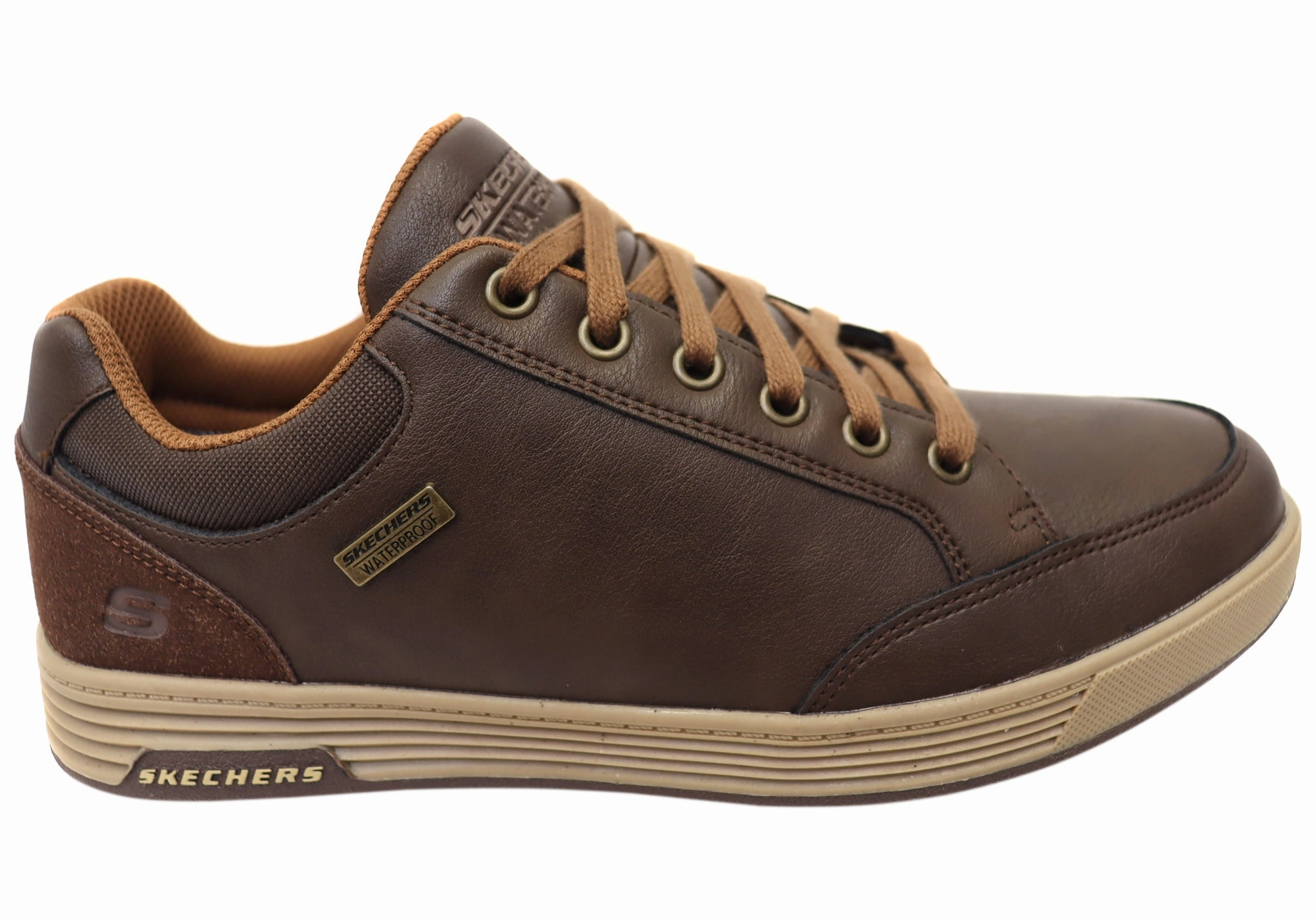 Trash Bags Skechers Mens Cavell Sparkman Comfortable Lace Up Casual Shoes Shipping Supplies