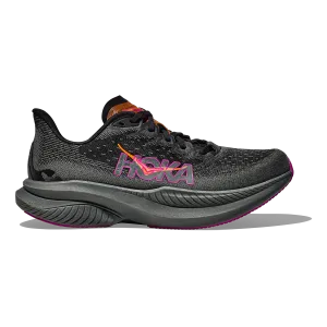 Treasured Hoka Mach 6 - Black - Fuchsia Important