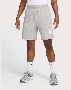 Trendy gear Nike Club French Terry Alumni Shorts Big & Tall Military - inspired fashion