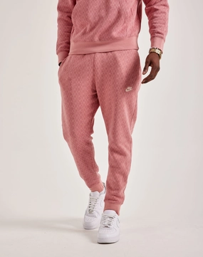 Trendy gear Nike Monogram Club Fleece Joggers Comfortable apparel
