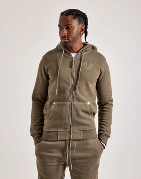 True Religion Big-T Full-Zip Hoodie Clothing prices Printed fashion
