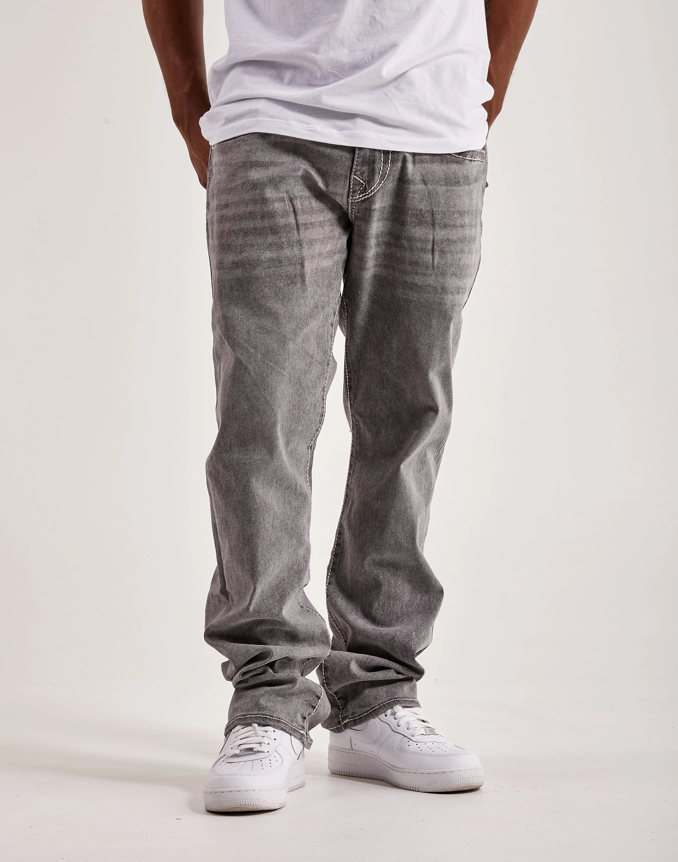 True Religion Ricky Big T Flap Straight Jeans Fashionable options New fashion arrivals