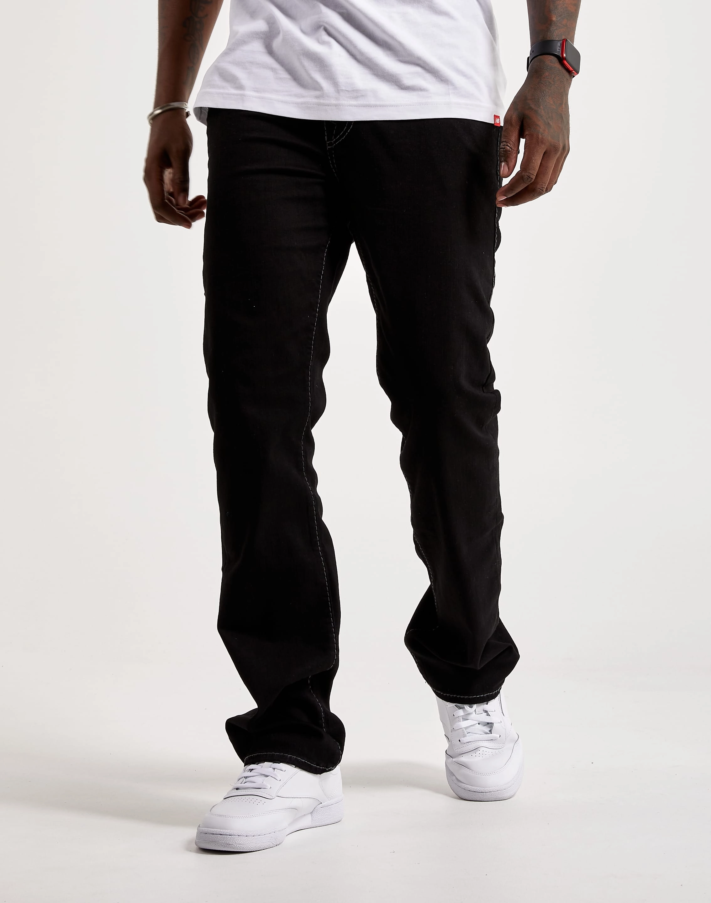 Smart fashion (wearables) True Religion Ricky Big T Stitch Straight Jeans Sustainable fashion