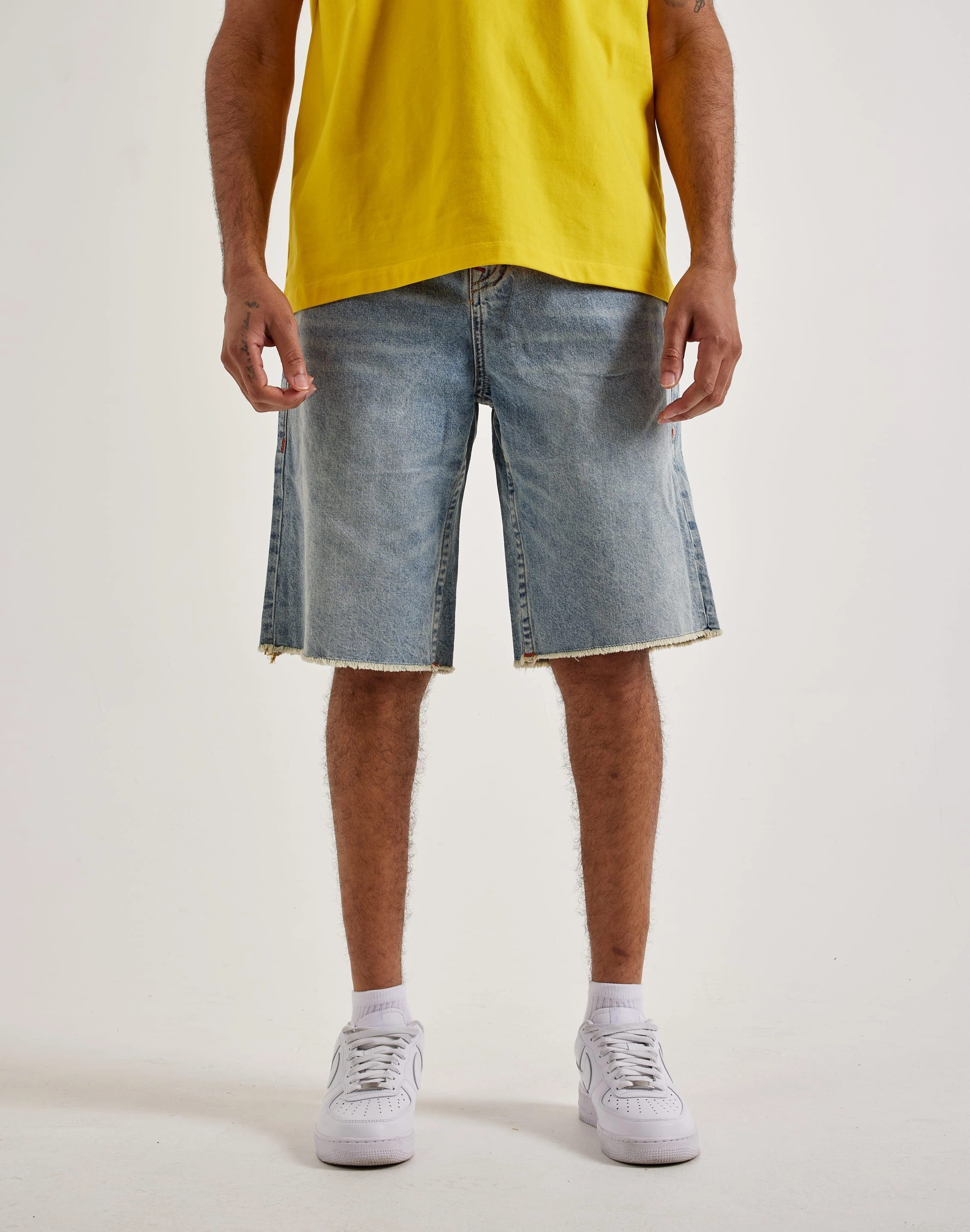 Preppy style items True Religion Vinny Denim Shorts Formal wear selections