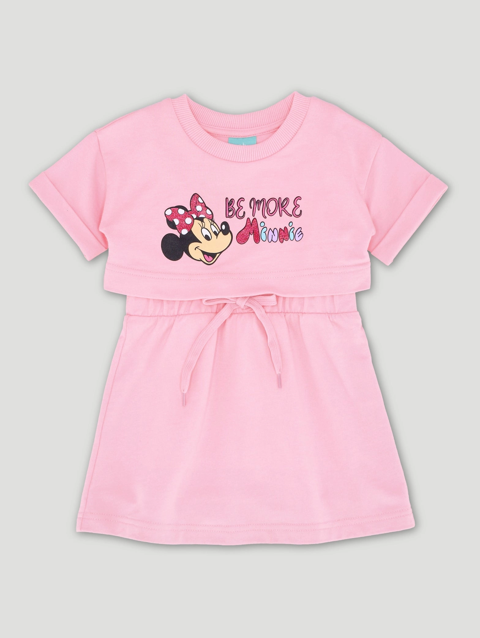 Baby Girls Minnie Unbrushed Fleece Dress Fashion museums Workwear options