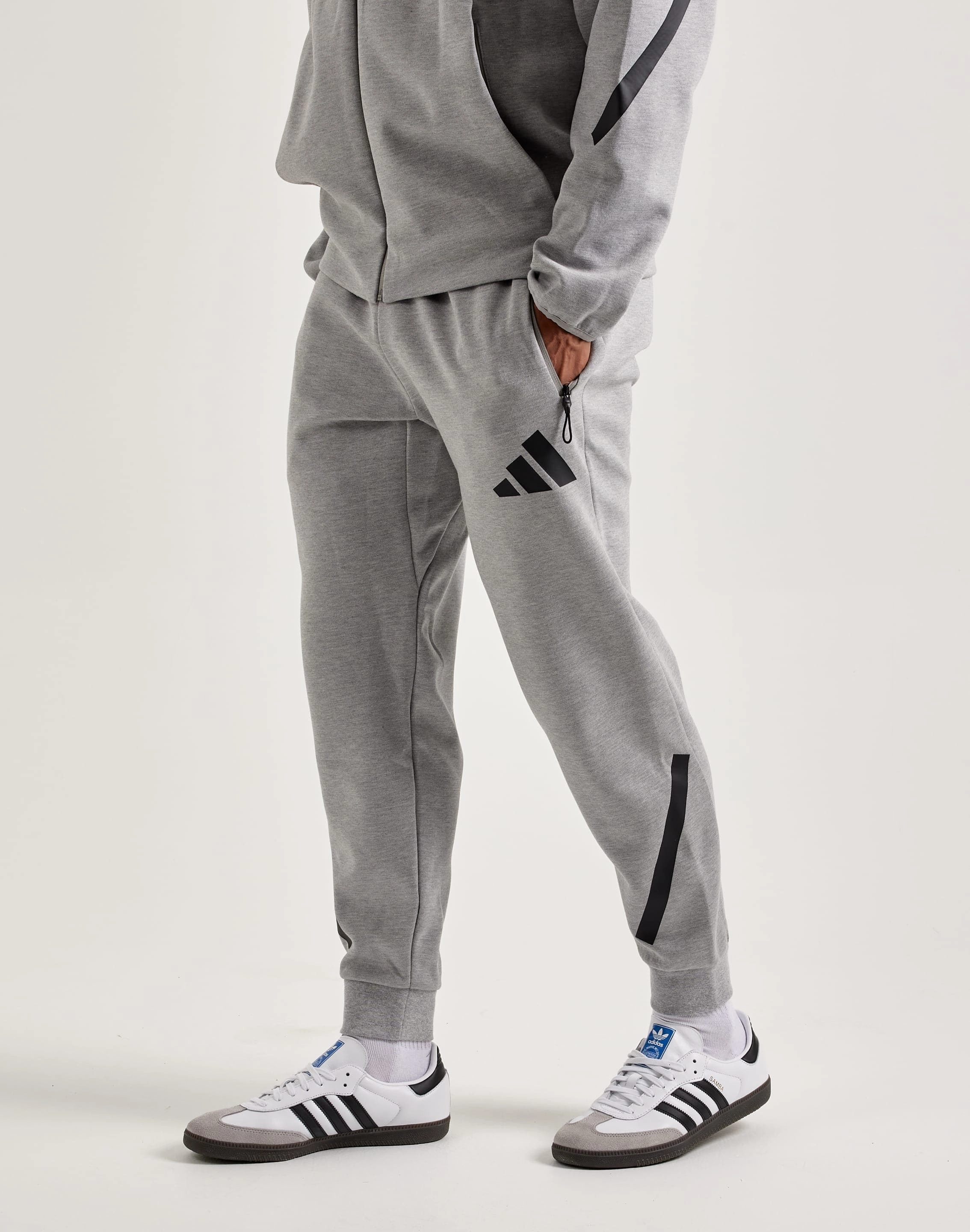 Adidas Z.N.E. Pants Silk - fabric fashion Sustainable fashion practices