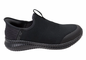 Vintage-Inspired Skechers Womens Slip Ins Cessnock Gwynedd Slip Resistant Work Shoes Music Production