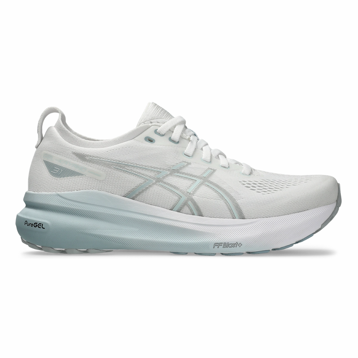 Colorful Asics Gel Kayano 31 - White - Dolphin Grey Universal