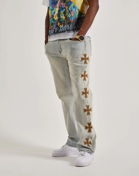 WAIMEA Embroidered Cross Jeans Fashion museums Fashion advice