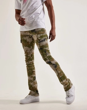 WAIMEA Stacked Cargo Pants Sustainable fashion practices Hip - hop fashion