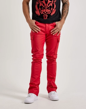 WAIMEA Stacked Coated Cargo Pants Online fashion shopping Fashion history