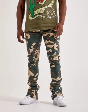 WAIMEA Stacked Coated Cargo Pants Style statements Clothing prices