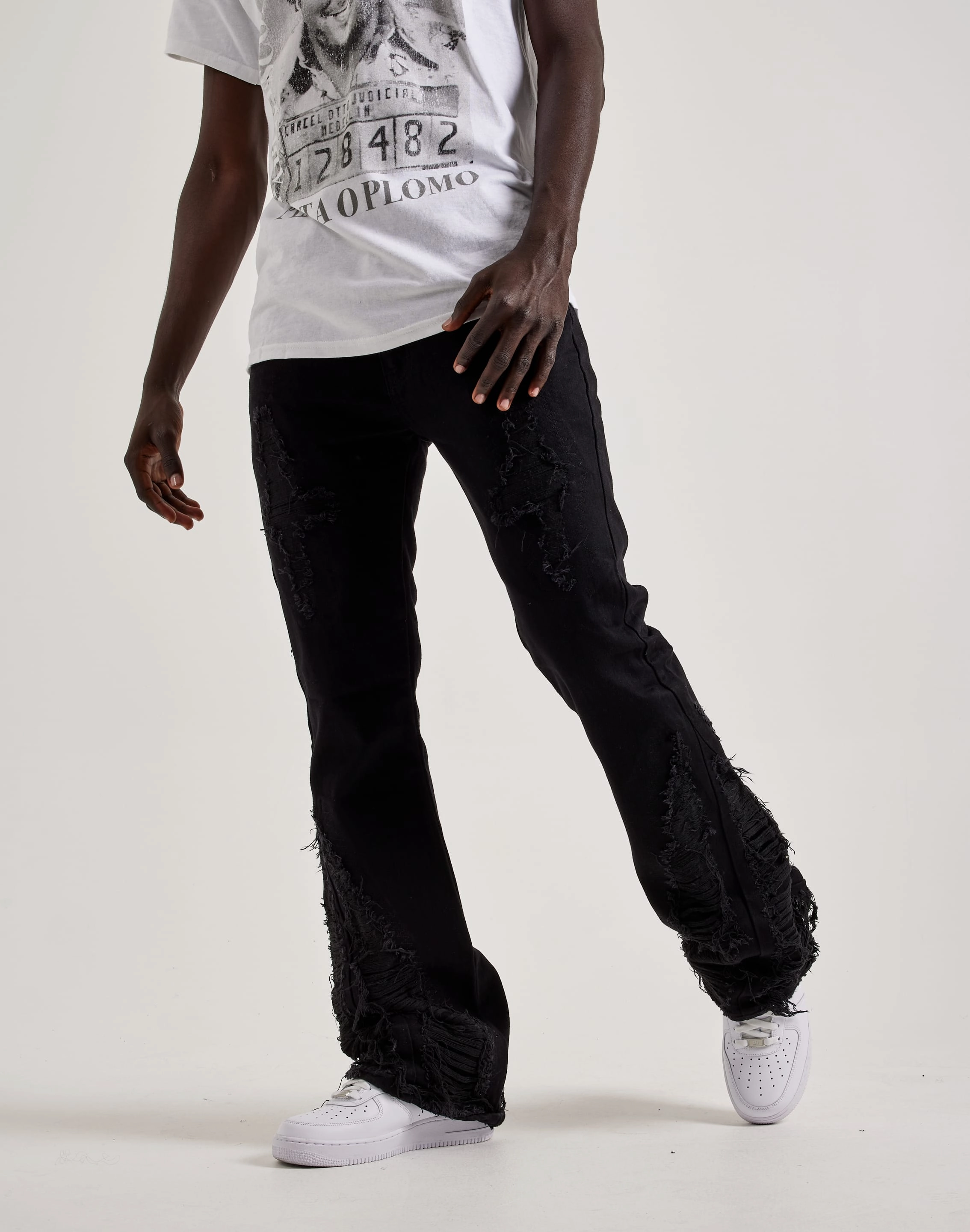 Fashion influencers' recommendations WAIMEA Super Flared Denim Jeans Workwear options