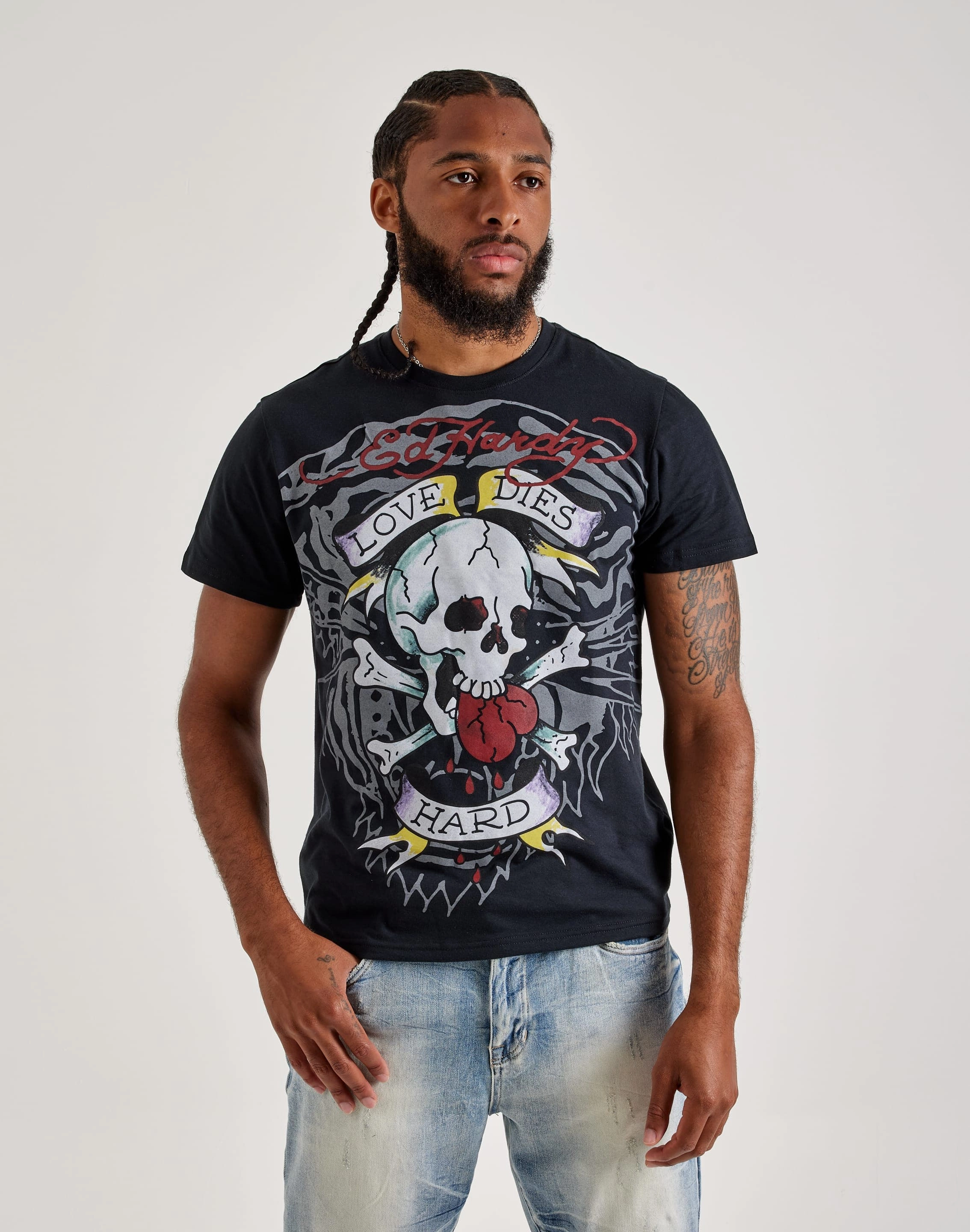 Wardrobe staples Ed Hardy Love Skull Tiger Tee Fashion museums