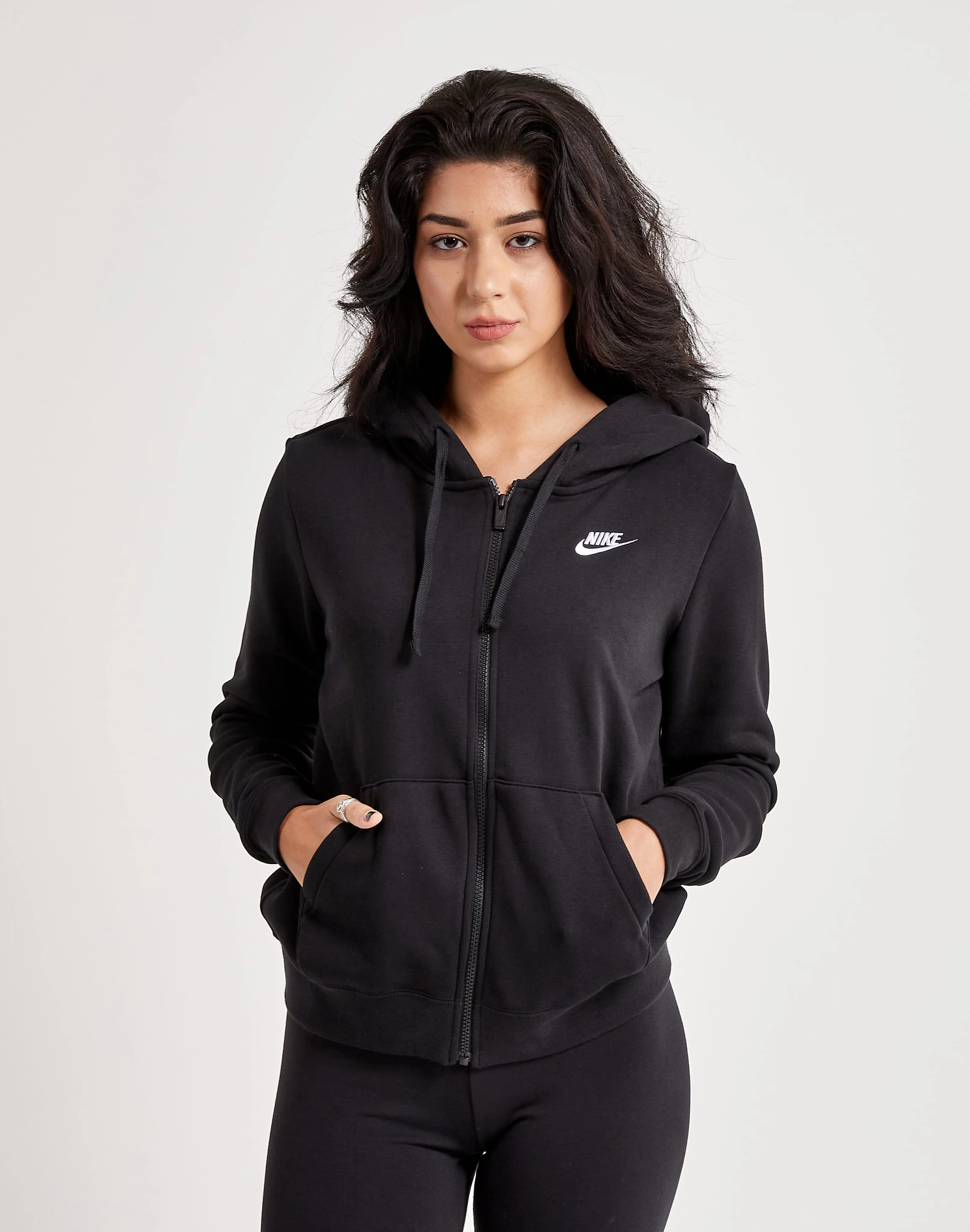 Nike Club Fleece Full-Zip Hoodie Upcycled fashion Workwear options